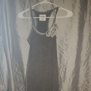 Abercrombie grey fitted tank top